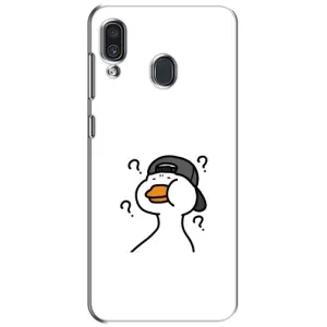 Бампер с принтом Мемы для Samsung Galaxy A30 2019 (A305F) (Непонимание)
