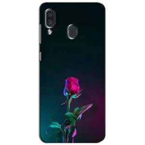 Чохли з принтом Троянд для Samsung Galaxy A30 2019 (A305F) (Нічна троянда)