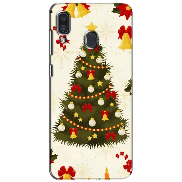 Чехол с рисунком «Новогодний принт» для Samsung Galaxy A30 2019 (A305F) Чехол с рисунком «Новогодний принт» для Samsung Galaxy A30 2019 (A305F)