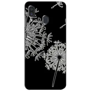 Силіконовий Чохол з кульбабками на Samsung Galaxy A30 2019 (A305F) (Кульбаба)