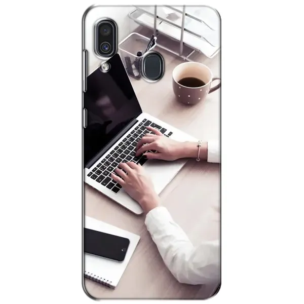 Чехол с рисунком «Офисный работник» для Samsung Galaxy A30 2019 (A305F) Чехол с рисунком «Офисный работник» для Samsung Galaxy A30 2019 (A305F)