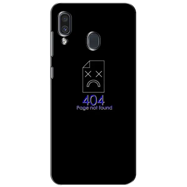 Чехол с рисунком «Ошибка 404» для Samsung Galaxy A30 2019 (A305F) Чехол с рисунком «Ошибка 404» для Samsung Galaxy A30 2019 (A305F)
