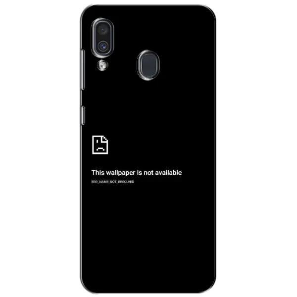 Чехол с рисунком «Ошибка» для Samsung Galaxy A30 2019 (A305F) Чехол с рисунком «Ошибка» для Samsung Galaxy A30 2019 (A305F)