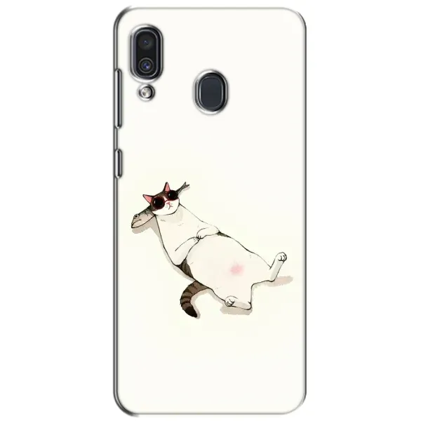 Чехол с рисунком «Отдых» для Samsung Galaxy A30 2019 (A305F)