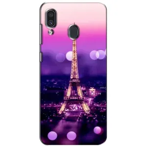 Чехол с Эйфелевой башней на Samsung Galaxy A30 2019 (A305F) (Париж башня)