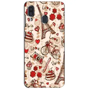 Чехол с Эйфелевой башней на Samsung Galaxy A30 2019 (A305F) (Париж мечта)