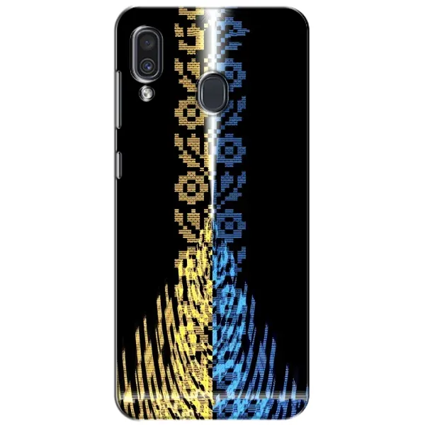 Чехол с рисунком «Патриотическая вышиванка» для Samsung Galaxy A30 2019 (A305F) Чехол с рисунком «Патриотическая вышиванка» для Samsung Galaxy A30 2019 (A305F)