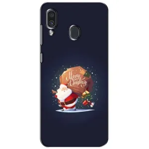 Чехол Санта Клаус для Samsung Galaxy A30 2019 (A305F) (Подарки от Санты)