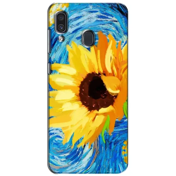 Чехол с рисунком «Подсолнух цветок» для Samsung Galaxy A30 2019 (A305F) Чехол с рисунком «Подсолнух цветок» для Samsung Galaxy A30 2019 (A305F)