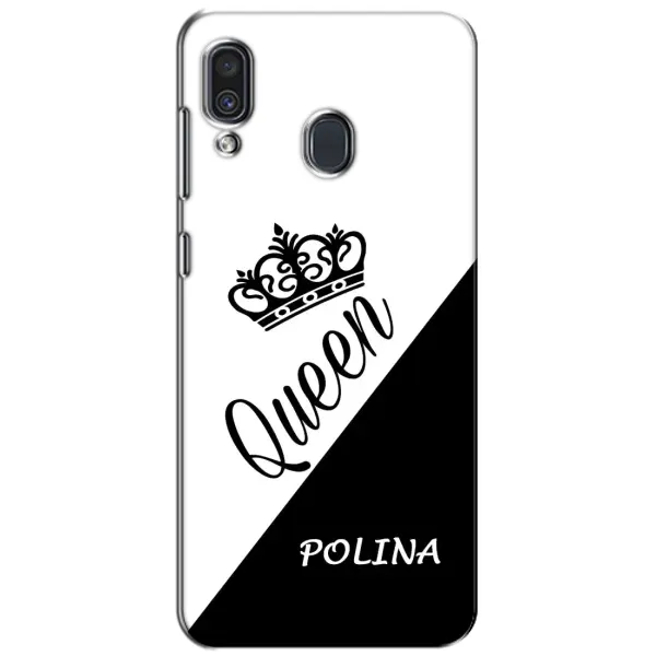 Чехол с рисунком «POLINA» для Samsung Galaxy A30 2019 (A305F)