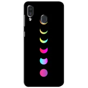 Чохол (ТПУ) з планетами на Samsung Galaxy A30 2019 (A305F) (Повнолуння)