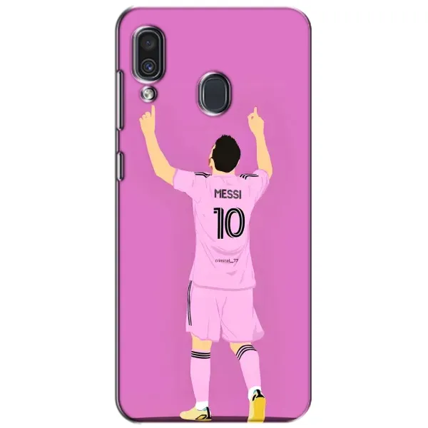 Чехол с рисунком «Празднование Месси» для Samsung Galaxy A30 2019 (A305F) Чехол с рисунком «Празднование Месси» для Samsung Galaxy A30 2019 (A305F)