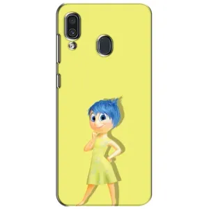 Чехол Головоломка для Samsung Galaxy A30 2019 (A305F) - (AlphaPrint) (Радость)