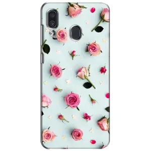 Чохли з принтом Троянд для Samsung Galaxy A30 2019 (A305F) (Різні квіти)