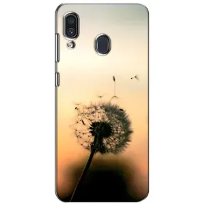 Силіконовий Чохол з кульбабками на Samsung Galaxy A30 2019 (A305F) (Роздмухана кульбабка)