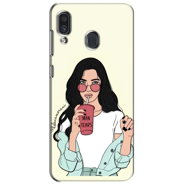 Чехол с рисунком «С напитком» для Samsung Galaxy A30 2019 (A305F) Чехол с рисунком «С напитком» для Samsung Galaxy A30 2019 (A305F)