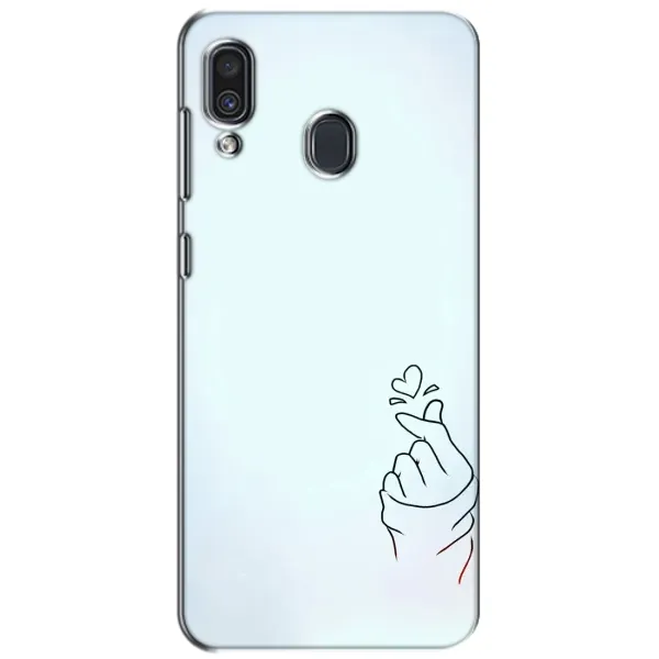 Чехол с рисунком «Сердце на голубом» для Samsung Galaxy A30 2019 (A305F) Чехол с рисунком «Сердце на голубом» для Samsung Galaxy A30 2019 (A305F)