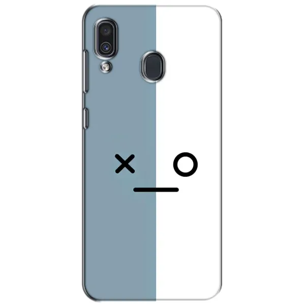 Чехол с рисунком «Серо-белый» для Samsung Galaxy A30 2019 (A305F) Чехол с рисунком «Серо-белый» для Samsung Galaxy A30 2019 (A305F)