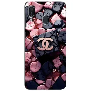 Чохол (Dior, Prada, YSL, Chanel) для Samsung Galaxy A30 2019 (A305F) (Шанель)