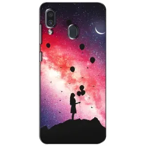 Силиконовые Чехлы Любимому человеку для Samsung Galaxy A30 2019 (A305F) (Шарики в небе)