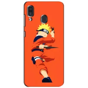 Чехлы с принтом Наруто на Samsung Galaxy A30 2019 (A305F) (Силуэт Наруто)