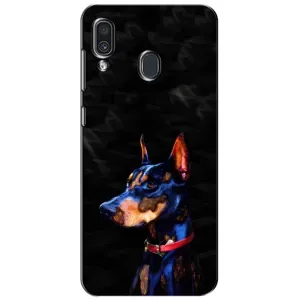 Бампер для Samsung Galaxy A30 2019 (A305F) с картинкой "Песики" (Собака Мопс)