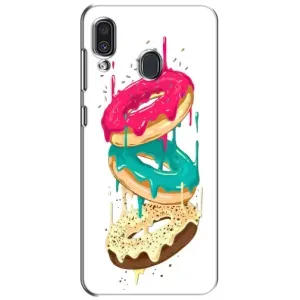 Чохол з зображенням смачної їжі для Samsung Galaxy A30 2019 (A305F) (Соковиті пончики)