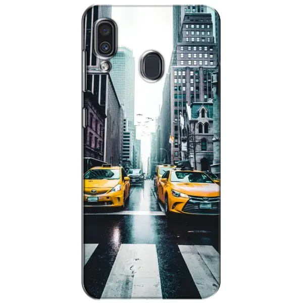 Чехол с рисунком «Такси» для Samsung Galaxy A30 2019 (A305F) Чехол с рисунком «Такси» для Samsung Galaxy A30 2019 (A305F)
