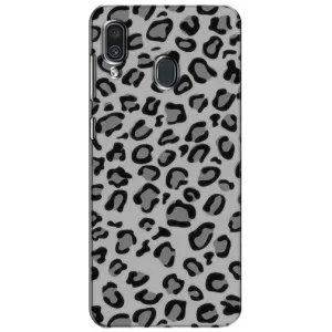 Чохол з леопардовим принтом на Samsung Galaxy A30 2019 (A305F) (Темний леопард)