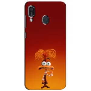 Чехол Головоломка для Samsung Galaxy A30 2019 (A305F) - (AlphaPrint) (Тревожность)