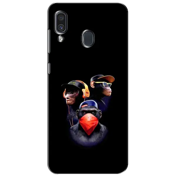 Чехол с рисунком «Три обезьяны» для Samsung Galaxy A30 2019 (A305F) Чехол с рисунком «Три обезьяны» для Samsung Galaxy A30 2019 (A305F)