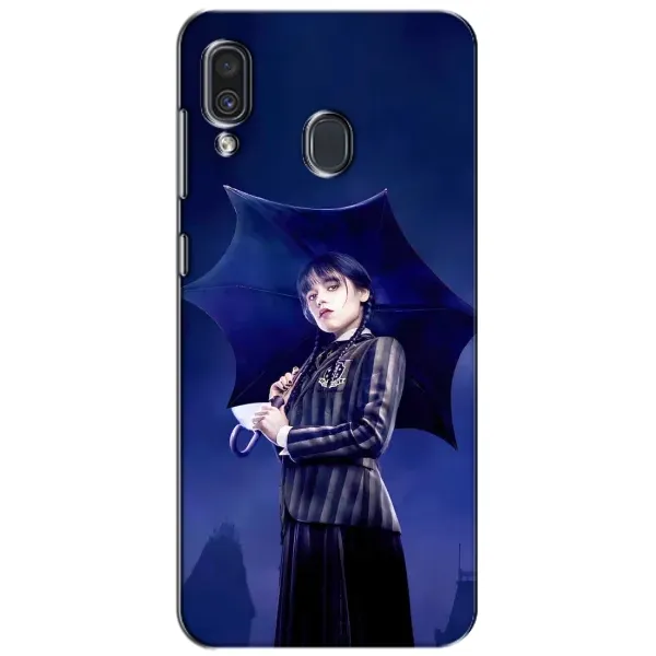 Чехол с рисунком «Уэнсдей с зонтом» для Samsung Galaxy A30 2019 (A305F) Чехол с рисунком «Уэнсдей с зонтом» для Samsung Galaxy A30 2019 (A305F)