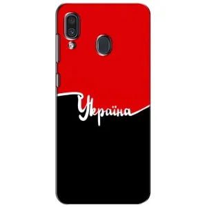 Чехлы УПА (Красно-Чёрный) на Samsung Galaxy A30 2019 (A305F) (Украина УПА)