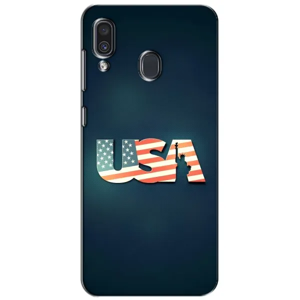 Чехол с рисунком «USA» для Samsung Galaxy A30 2019 (A305F) Чехол с рисунком «USA» для Samsung Galaxy A30 2019 (A305F)
