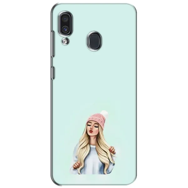 Чехол с рисунком «В шапке» для Samsung Galaxy A30 2019 (A305F) Чехол с рисунком «В шапке» для Samsung Galaxy A30 2019 (A305F)