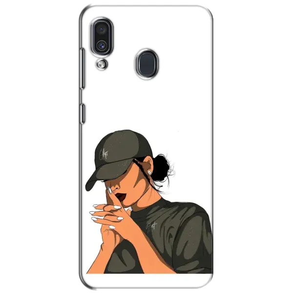Чехол с рисунком «В зеленом» для Samsung Galaxy A30 2019 (A305F) Чехол с рисунком «В зеленом» для Samsung Galaxy A30 2019 (A305F)