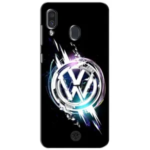 Чехол "Фольксваген" для Samsung Galaxy A30 2019 (A305F) (Volkswagen на черном)