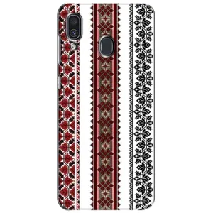 Силиконовый Чехол на Samsung Galaxy A30 2019 (A305F) с картинкой Вышиванки (Вышиваночки)
