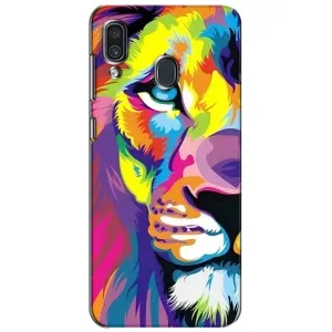 Чехол с картинкой на Samsung Galaxy A30 2019 (A305F) (Яркий Лев)