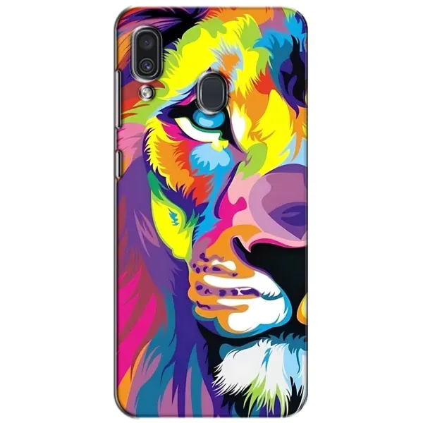 Чехол с рисунком «Яркий Лев» для Samsung Galaxy A30 2019 (A305F) Чехол с рисунком «Яркий Лев» для Samsung Galaxy A30 2019 (A305F)