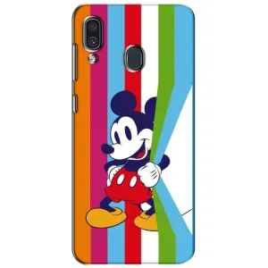 Чохли з принтом Міккі Маус на Samsung Galaxy A30 2019 (A305F) (Яскравий Миккі)