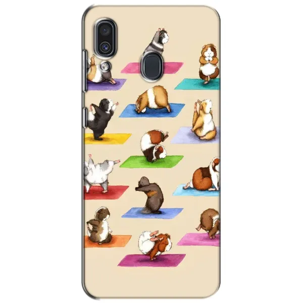 Чехол с рисунком «Ёга свинок» для Samsung Galaxy A30 2019 (A305F) Чехол с рисунком «Ёга свинок» для Samsung Galaxy A30 2019 (A305F)