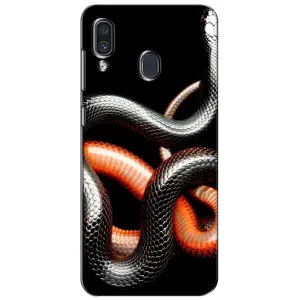 Чохли з зображенням різних тварин на Samsung Galaxy A30 2019 (A305F) (Змія)