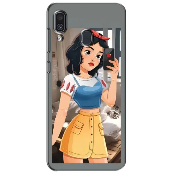 Чехол с рисунком «Белоснежка с телефоном» для Samsung Galaxy A30 2019 (A305F) Чехол с рисунком «Белоснежка с телефоном» для Samsung Galaxy A30 2019 (A305F)