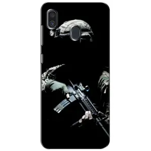 ЗСУ Чехлы (TPU) для Samsung Galaxy A30 2019 (A305F) (ЗСУ снайпер)
