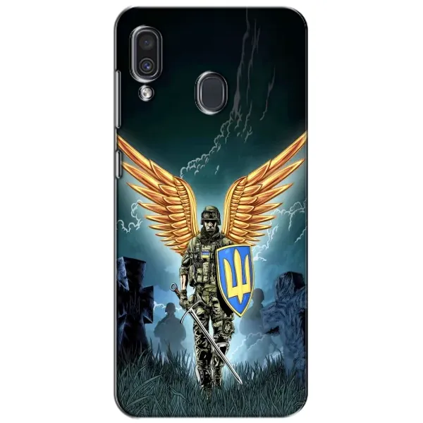 Чехол с рисунком «ЗСУ з крильями» для Samsung Galaxy A30 2019 (A305F)