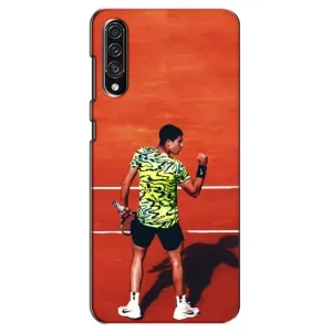 Чехлы с принтом Спортивная тематика для Samsung Galaxy A30s (A307) (Алькарас Теннисист)
