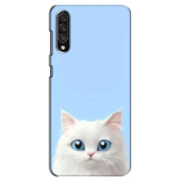 Чехол с рисунком «Белый кот» для Samsung Galaxy A30s (A307) Чехол с рисунком «Белый кот» для Samsung Galaxy A30s (A307)