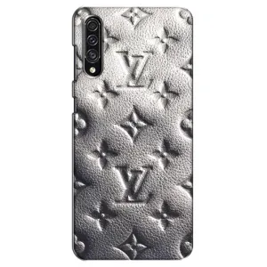 Текстурный Чехол Louis Vuitton для Самсунг Галакси А30 с (Бежевый ЛВ)