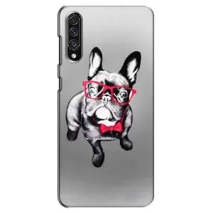 Чохол (ТПУ) Милі песики для Samsung Galaxy A30s (A307) (Бульдог в окулярах)